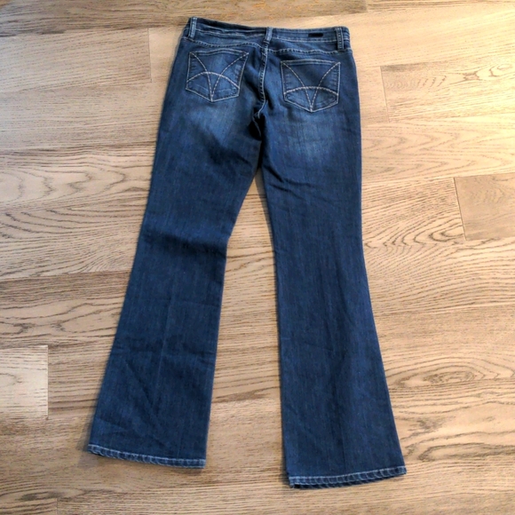 Kut from the Kloth Farrah baby bootcut denim/jeans, wide leg, size 4 - Picture 4 of 5